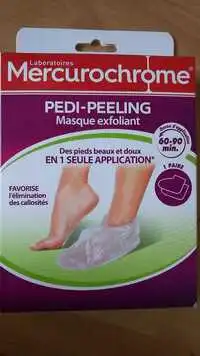 MERCUROCHROME - Pedi-peeling - Masque exfoliant