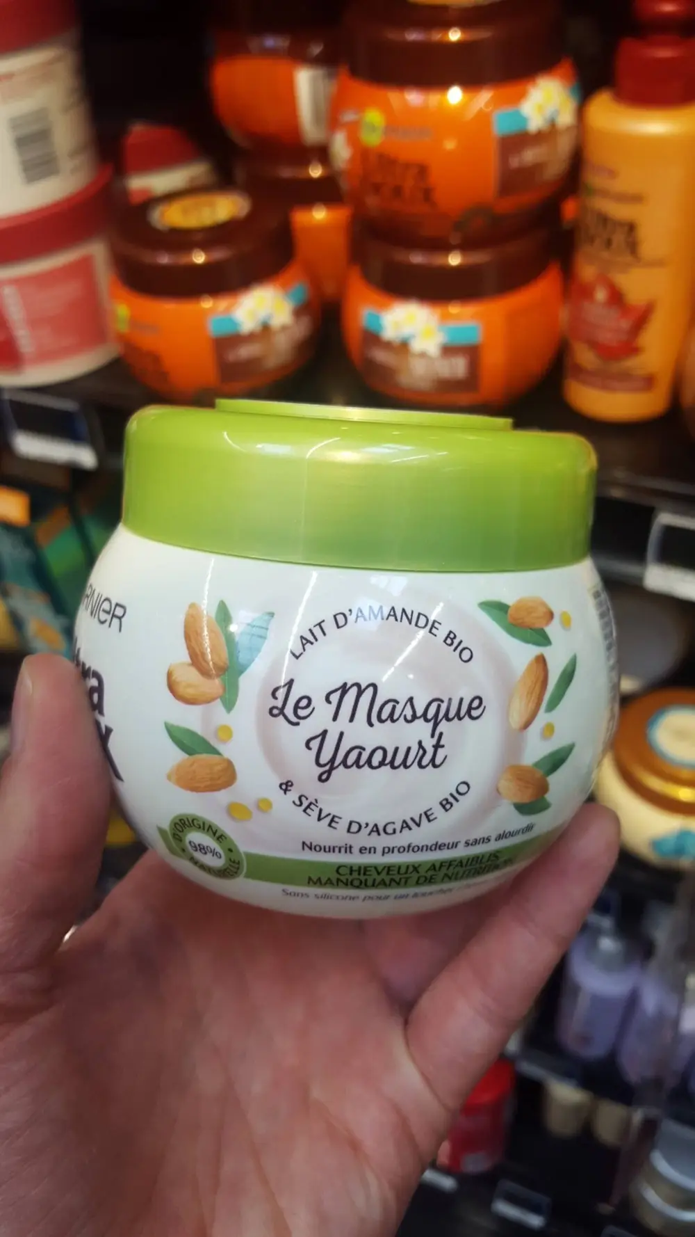 GARNIER - Ultra doux - Le masque yaourt