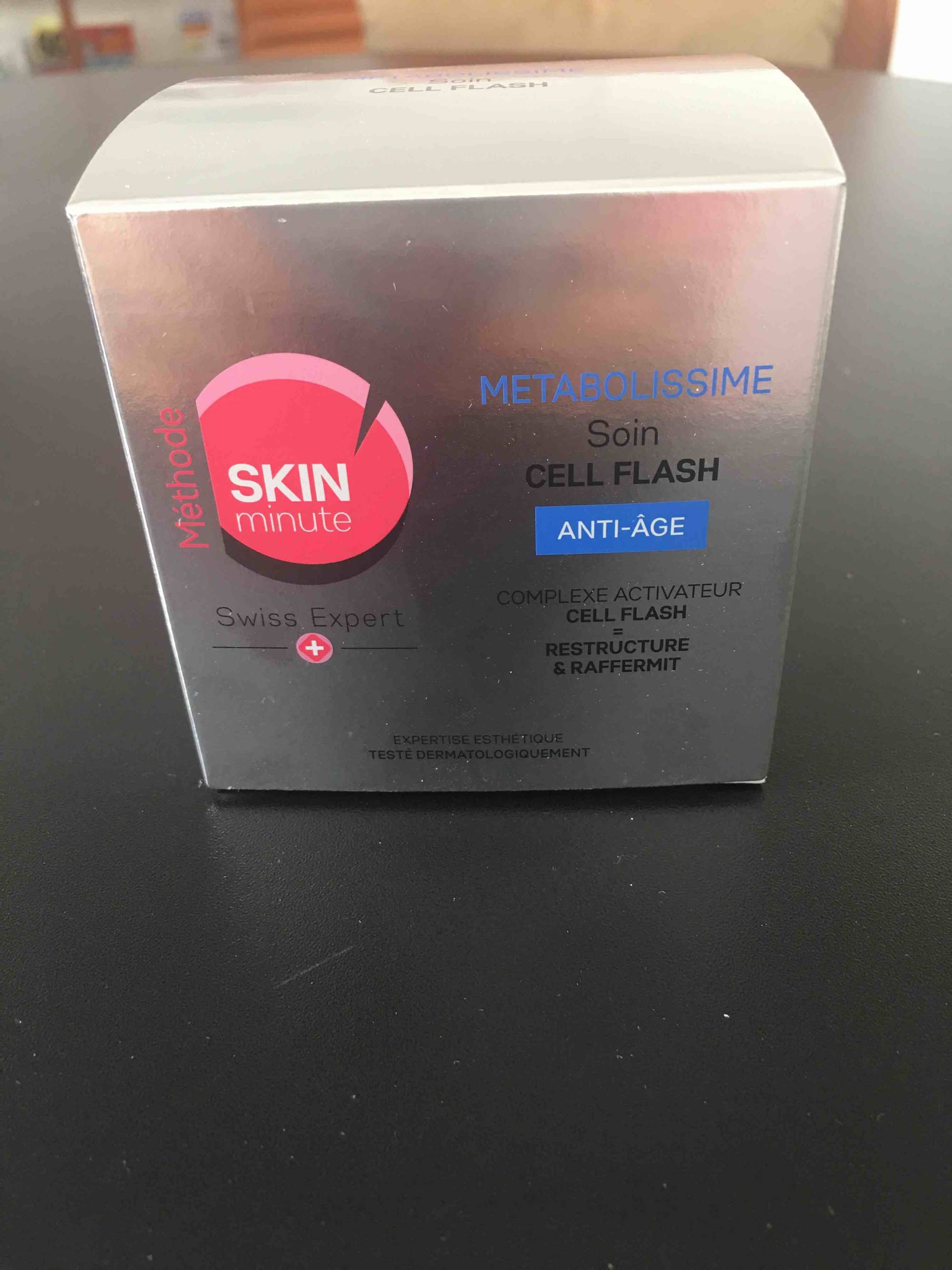 BODY'MINUTE - Skin minute Soin cell flash - Anti-âge