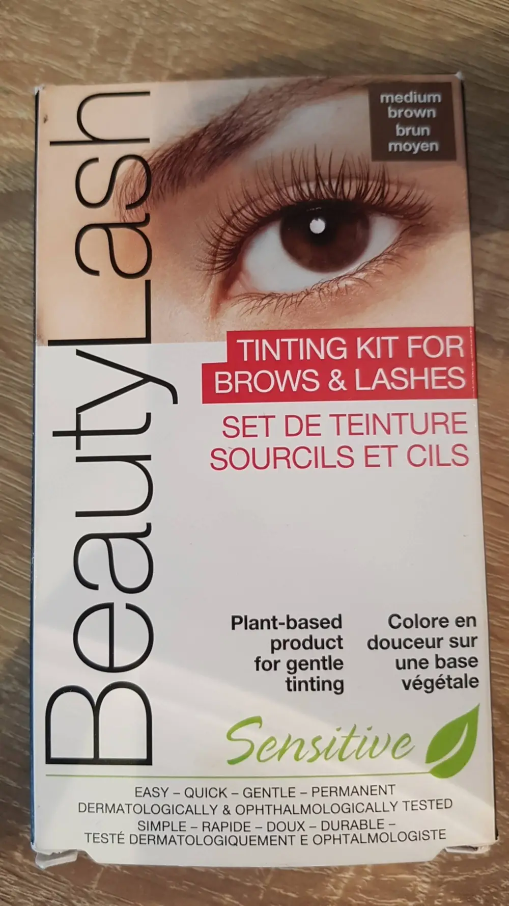 BEAUTY LASH - Set de teinture sourcils et cils brun moyen