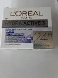 L'ORÉAL - Hydra active 3 nacht