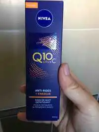 NIVEA - Q10 plus C - Soin de nuit défatiguant Anti-rides + Energie