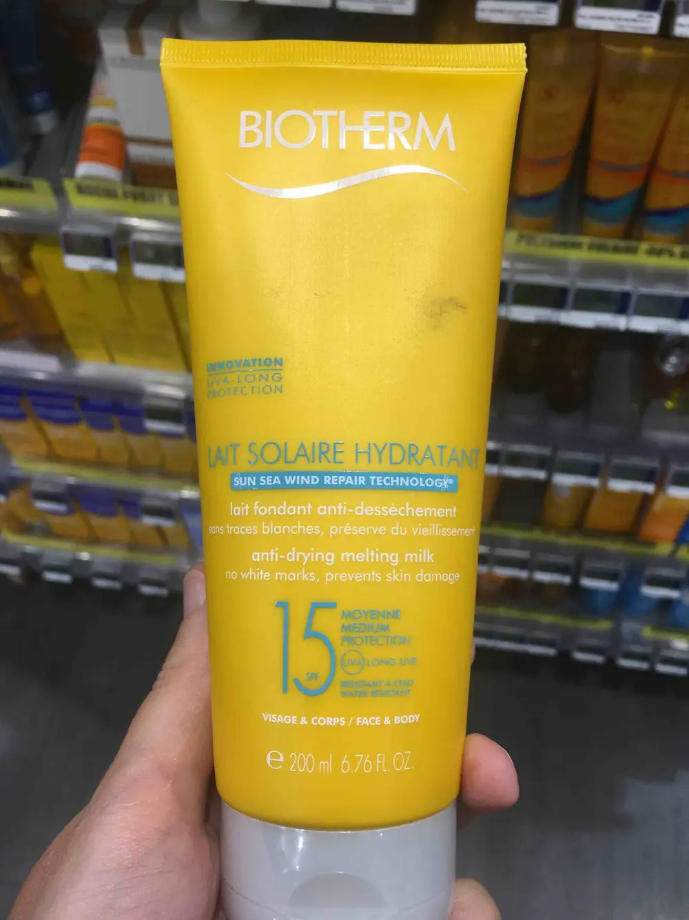 BIOTHERM - Lait solaire hydratant SPF 50