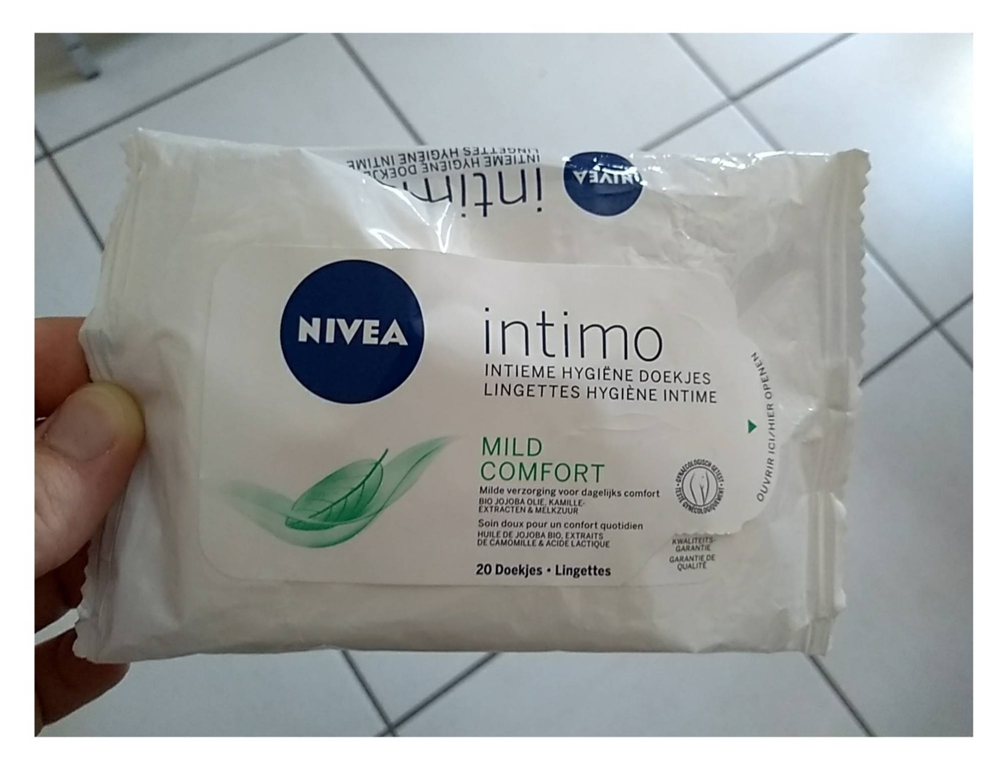 NIVEA - Lingettes hygiène intime