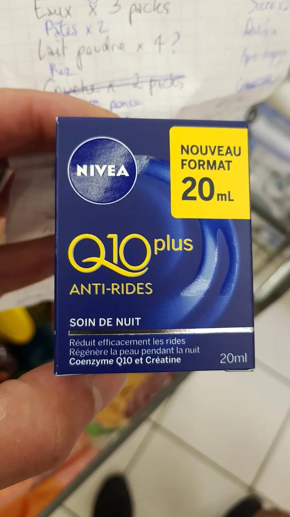 NIVEA - Q10 plus - Soin de nuit Anti-rides