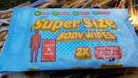 SUPER SIZE - Body wipes feel fresh without a shower