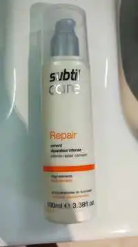 SUBTIL - Care repair - Ciment réparateur intense