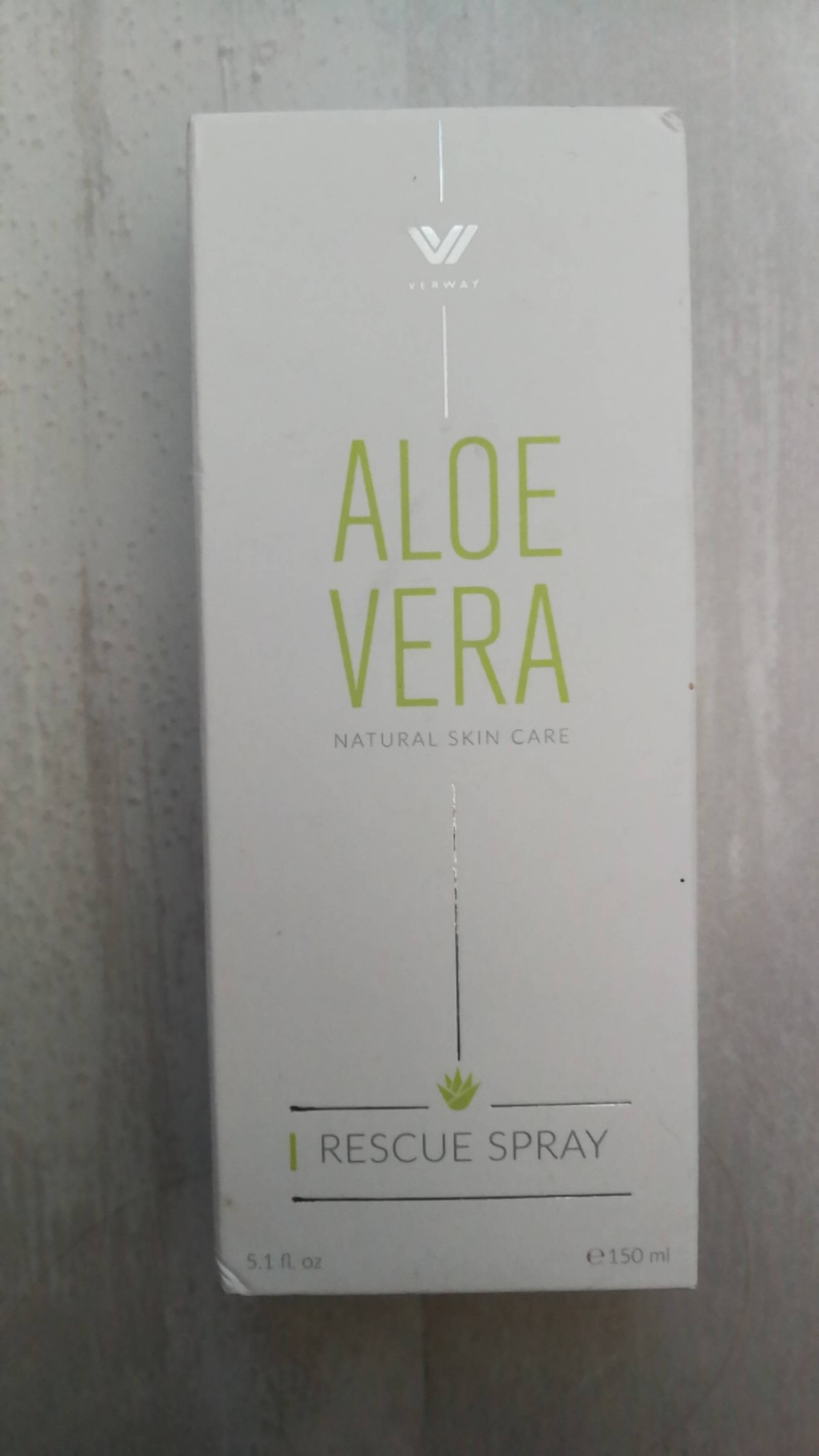 VERWAY - Aloe Vera - Rescue spray 