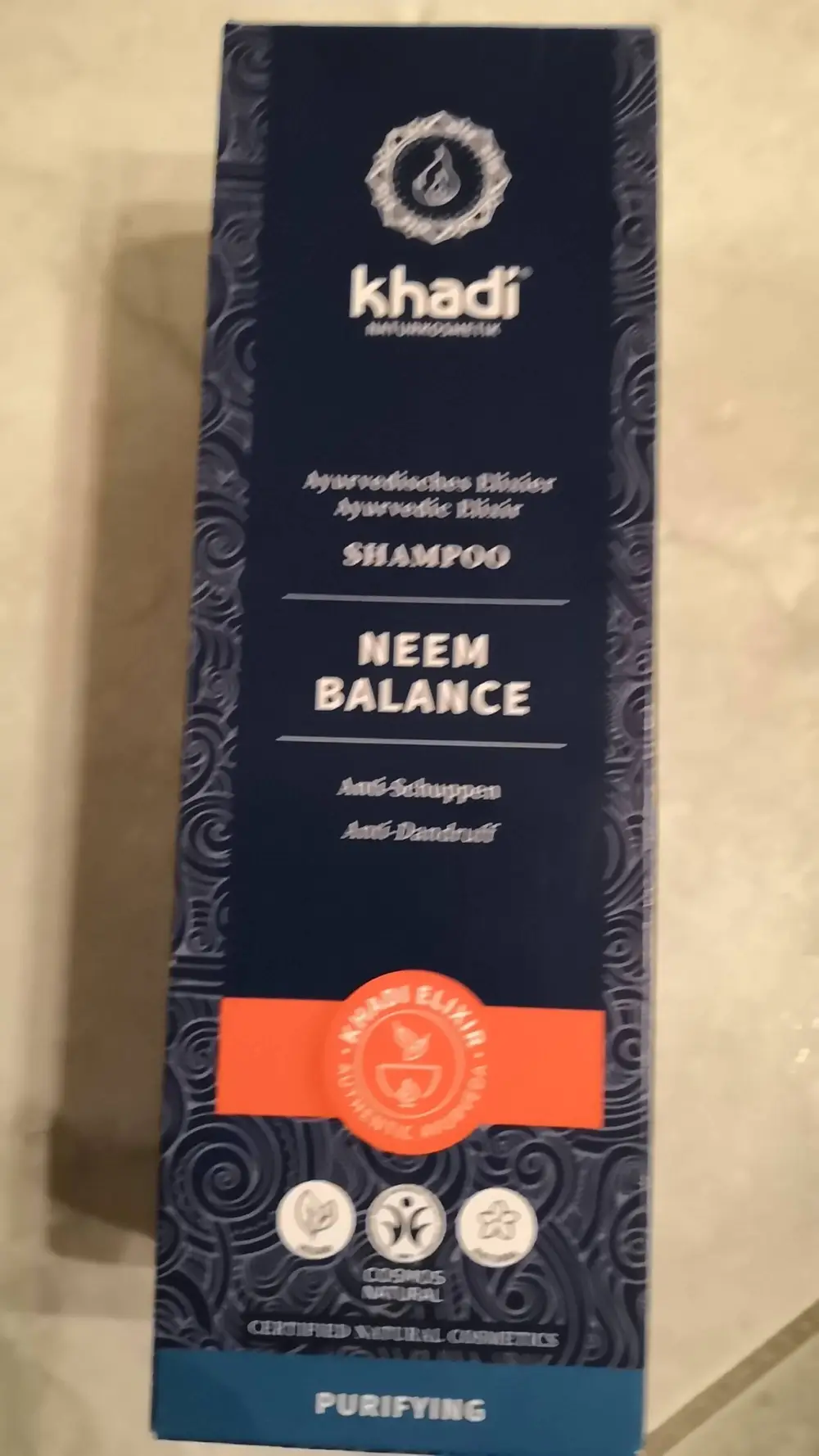 KHADI - Shampoo Neem balance