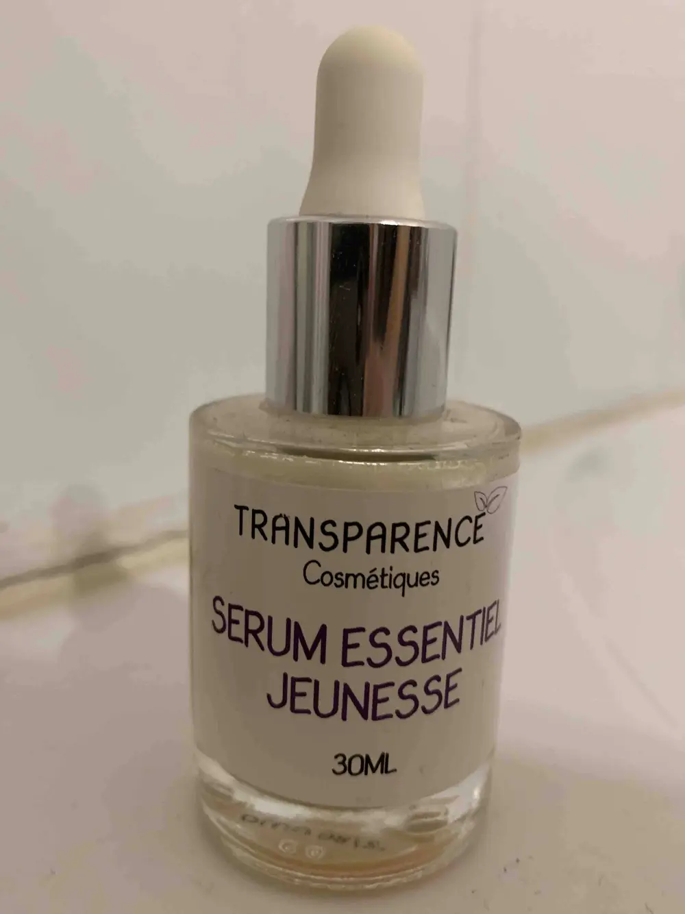 TRANSPARENCE COSMÉTIQUES - Sérum essentiel jeunesse