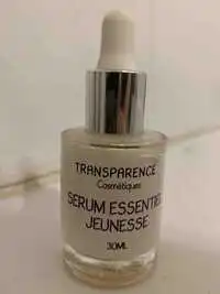 TRANSPARENCE COSMÉTIQUES - Sérum essentiel jeunesse