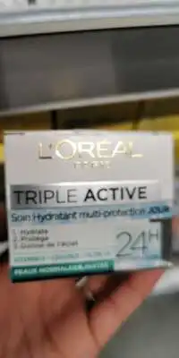 L'ORÉAL PARIS - Triple active - Soin hydratant multi-protection