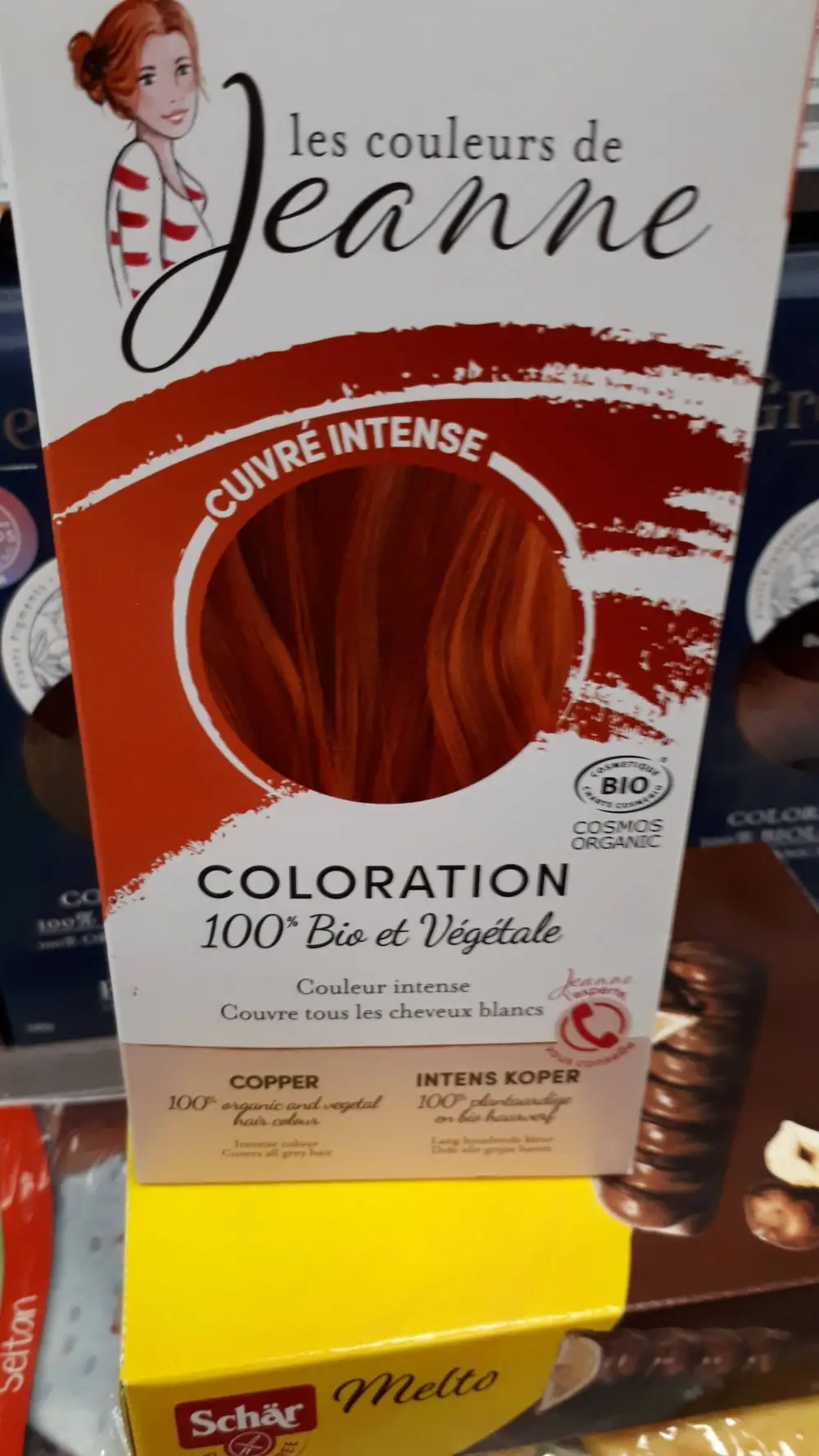 LES COULEURS DE JEANNE - Coloration cuivré intense 
