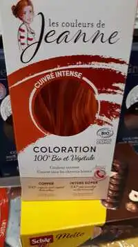 LES COULEURS DE JEANNE - Coloration cuivré intense 