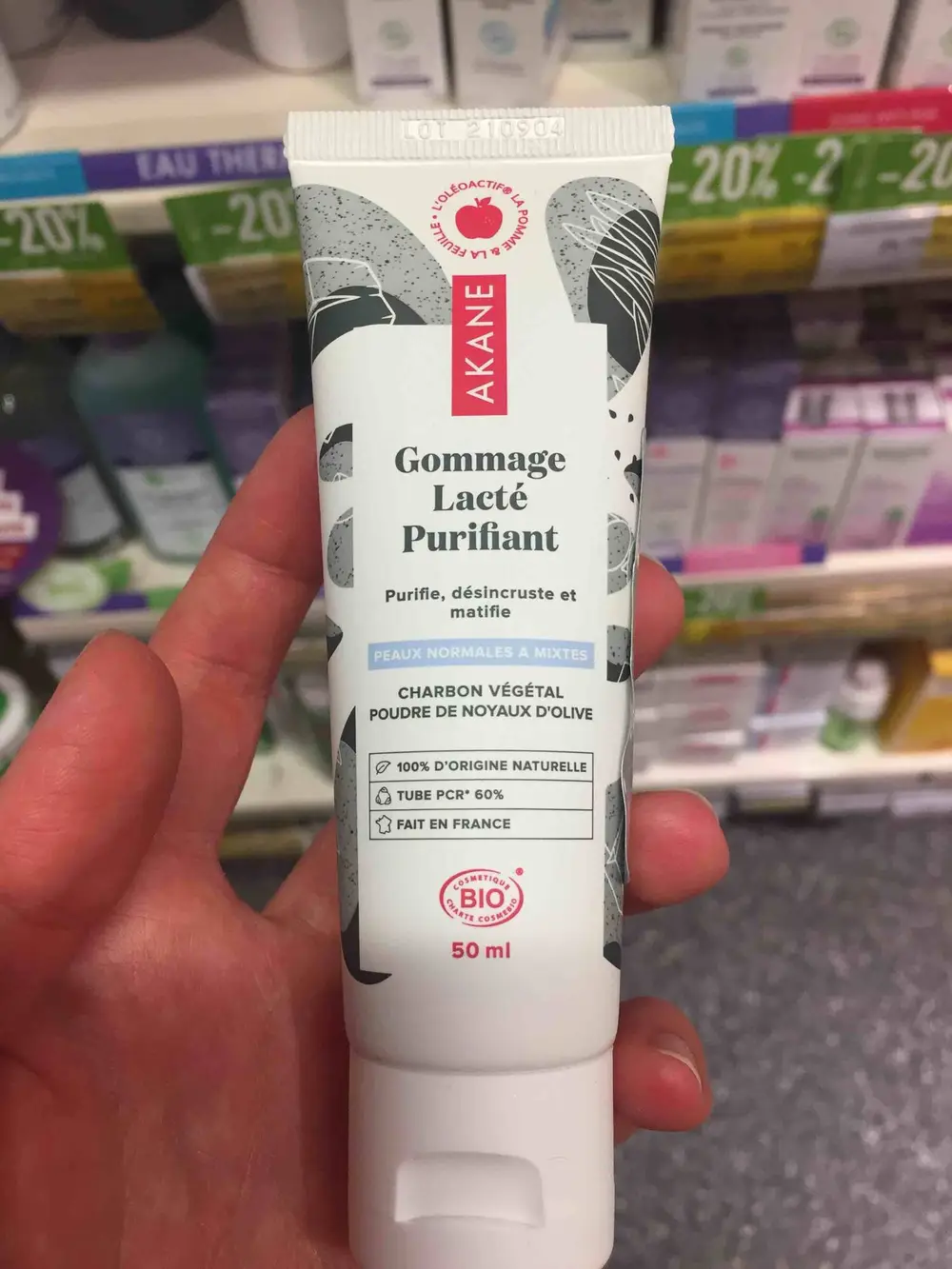 AKANE - Gommage lacté purifiant bio