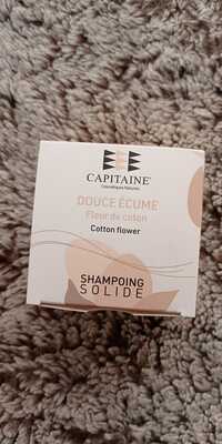 CAPITAINE - Douce écume fleur de coton - Shampoing solide