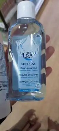 CARREFOUR SOFT - Softness - Démaquillant yeux