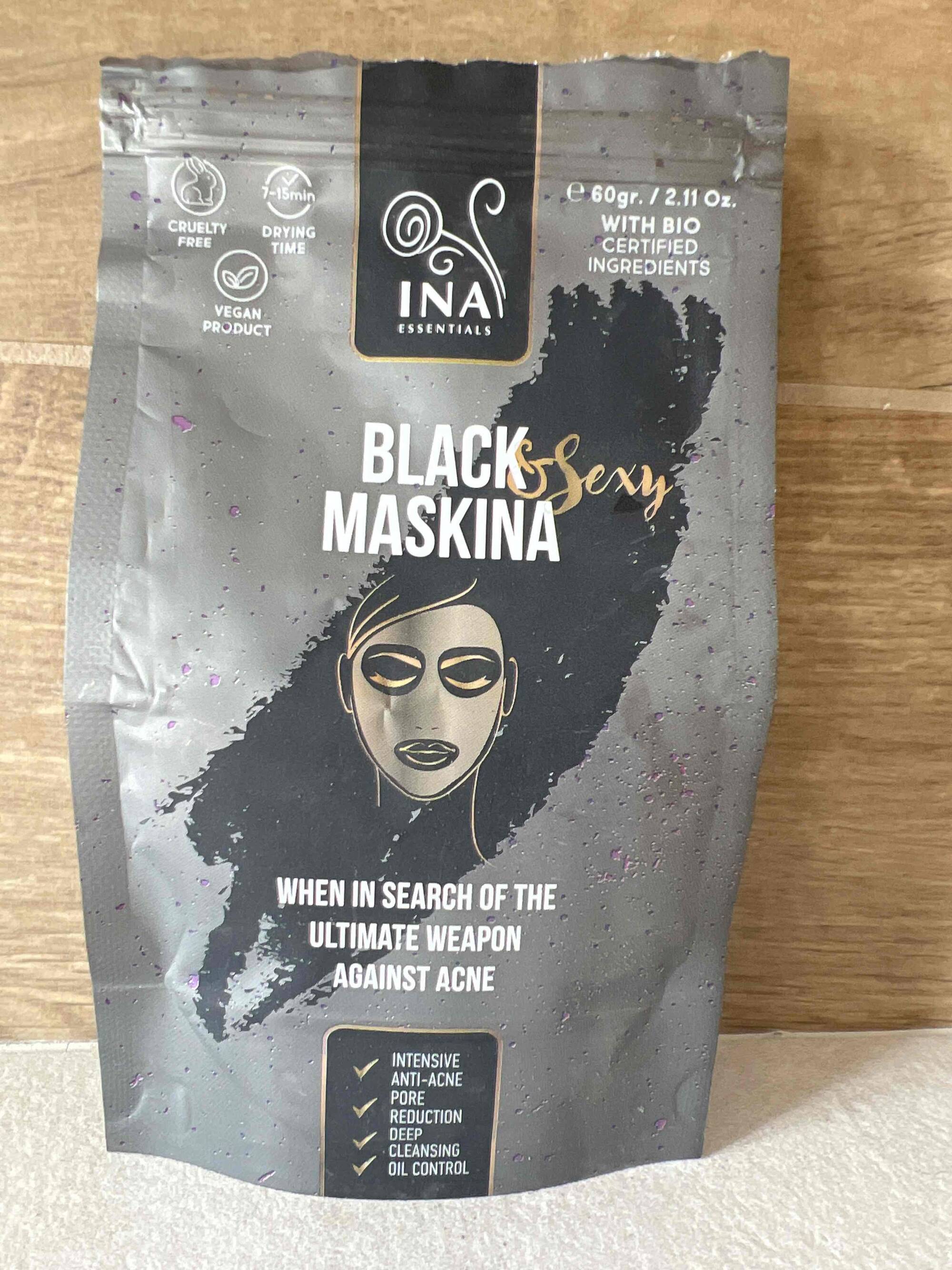 INA ESSENTIALS - Black maskina