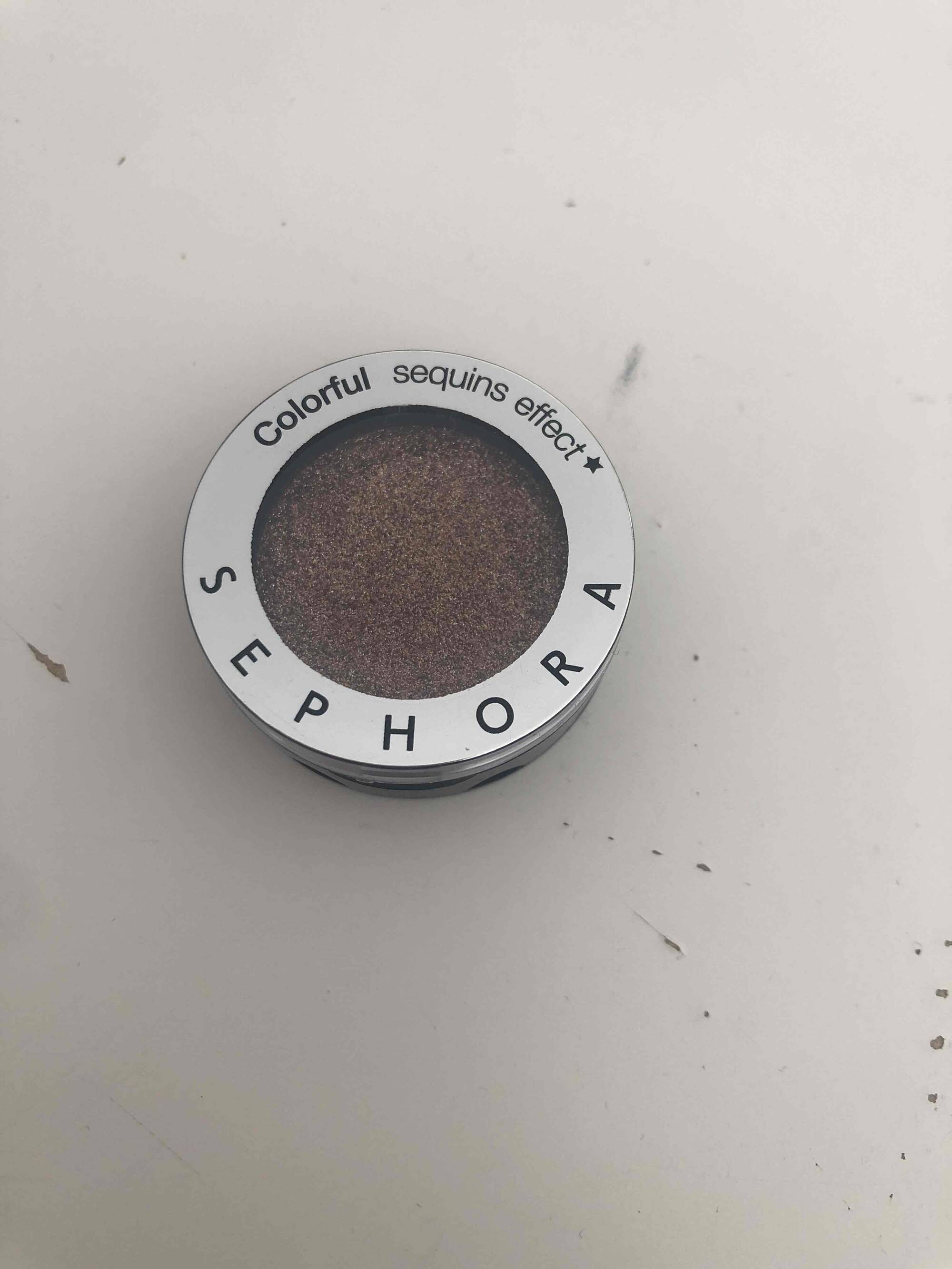 SEPHORA - Colorful sequins effect 