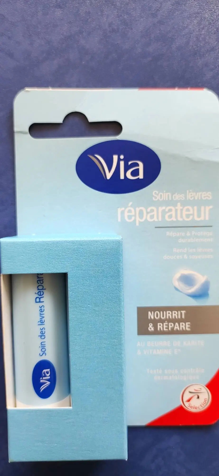 VIA - Soin des lèvres réparateur 