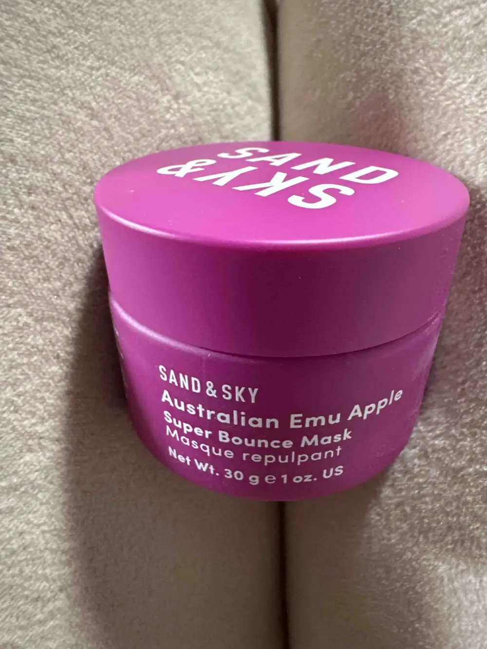 SAND & SKY - Australian emu apple - Masque repulpant