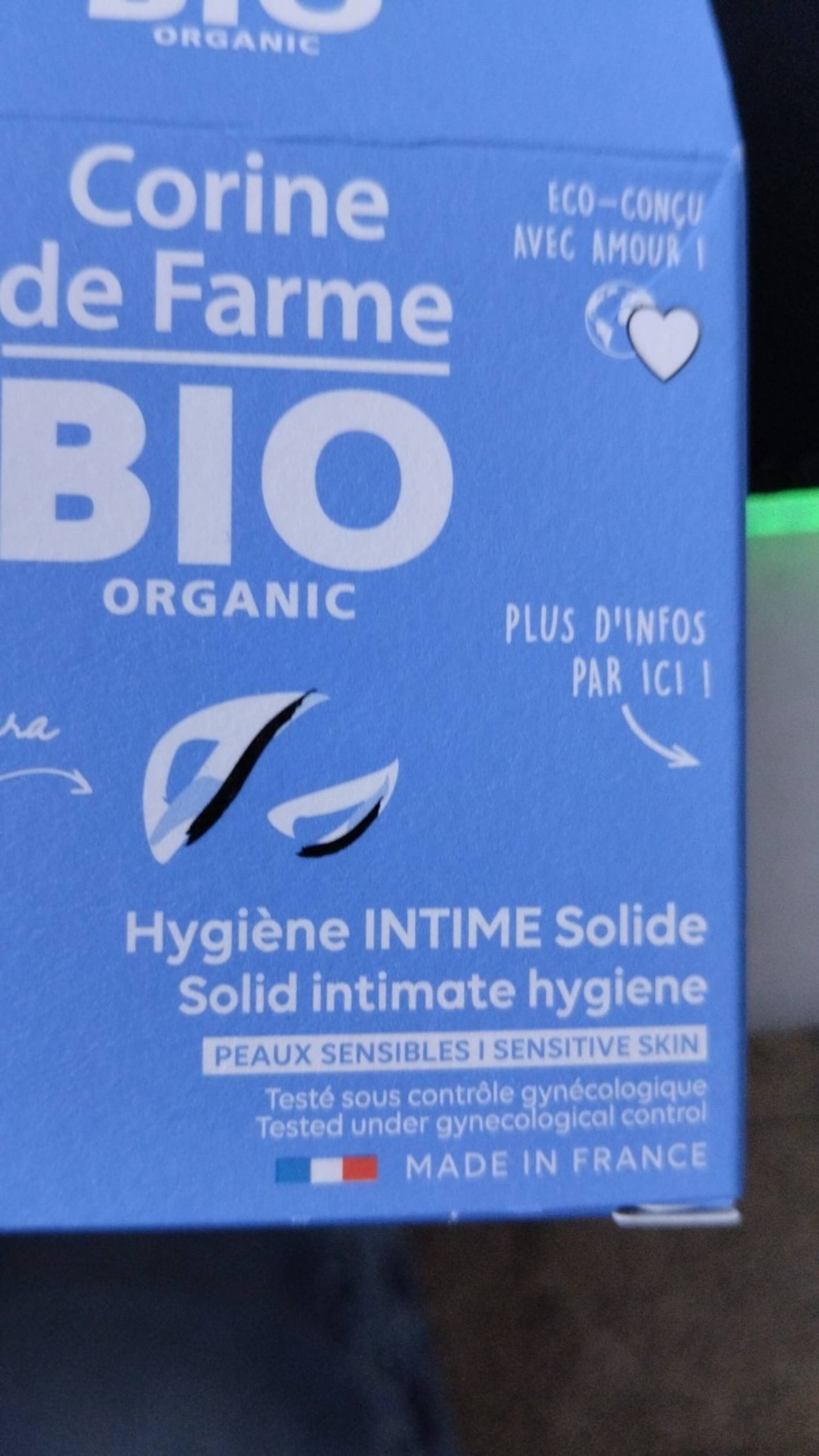 CORINE DE FARME - Bio - Hygiène intime solide 