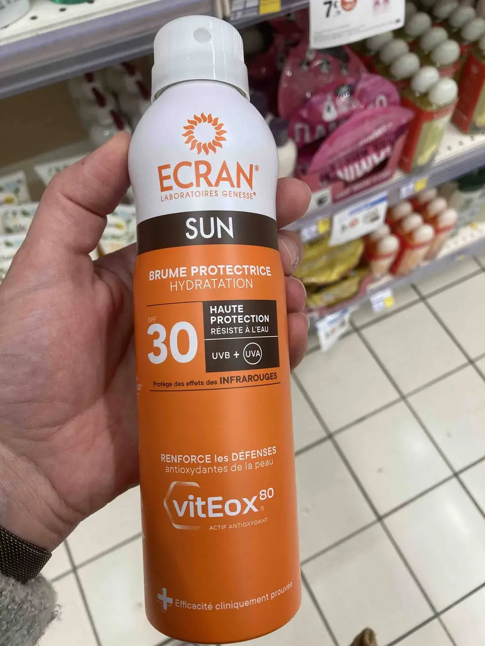 ECRAN LABORATOIRES GENESSE - VitEox 80 - Brume protectrice hydratation SPF 30