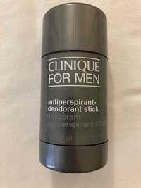 CLINIQUE - For men - Déodorant antiperspirant stick