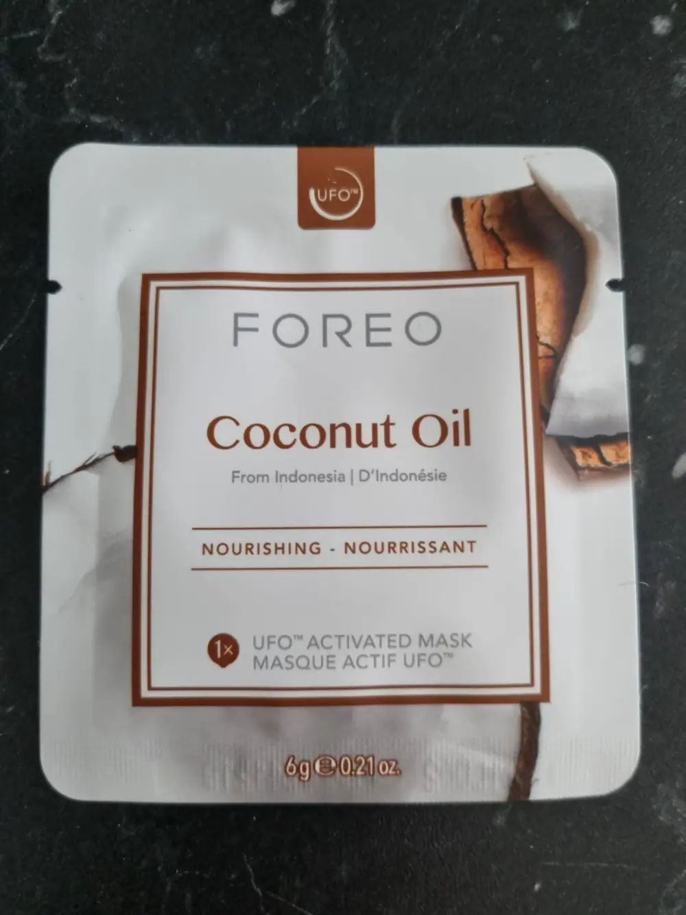 FOREO - Coconut Oil - Nourrissant masque actif UFO