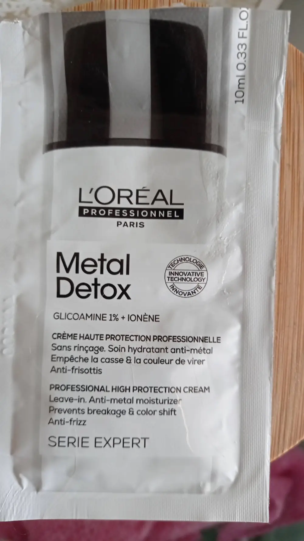 L'ORÉAL - Métal detox - Crème haute protectrice professionnelle