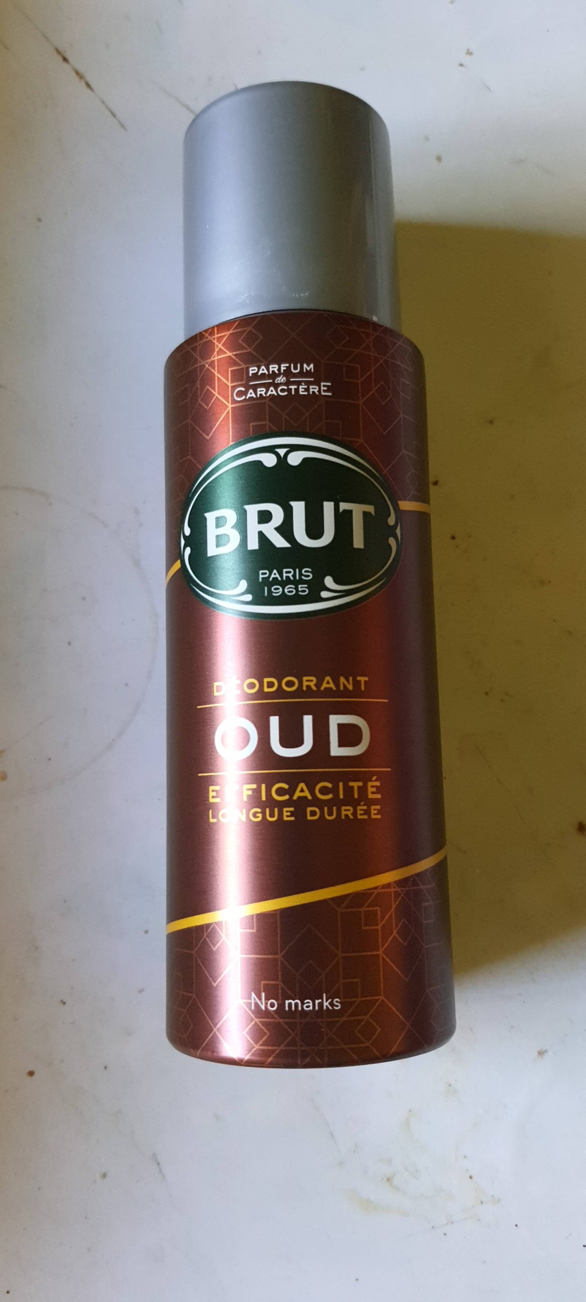 BRUT - Déodorant oud parfum de caractère