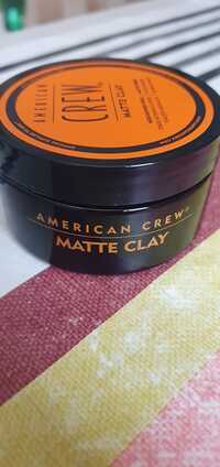 AMERICAN CREW - Matte clay - Cire coiffante