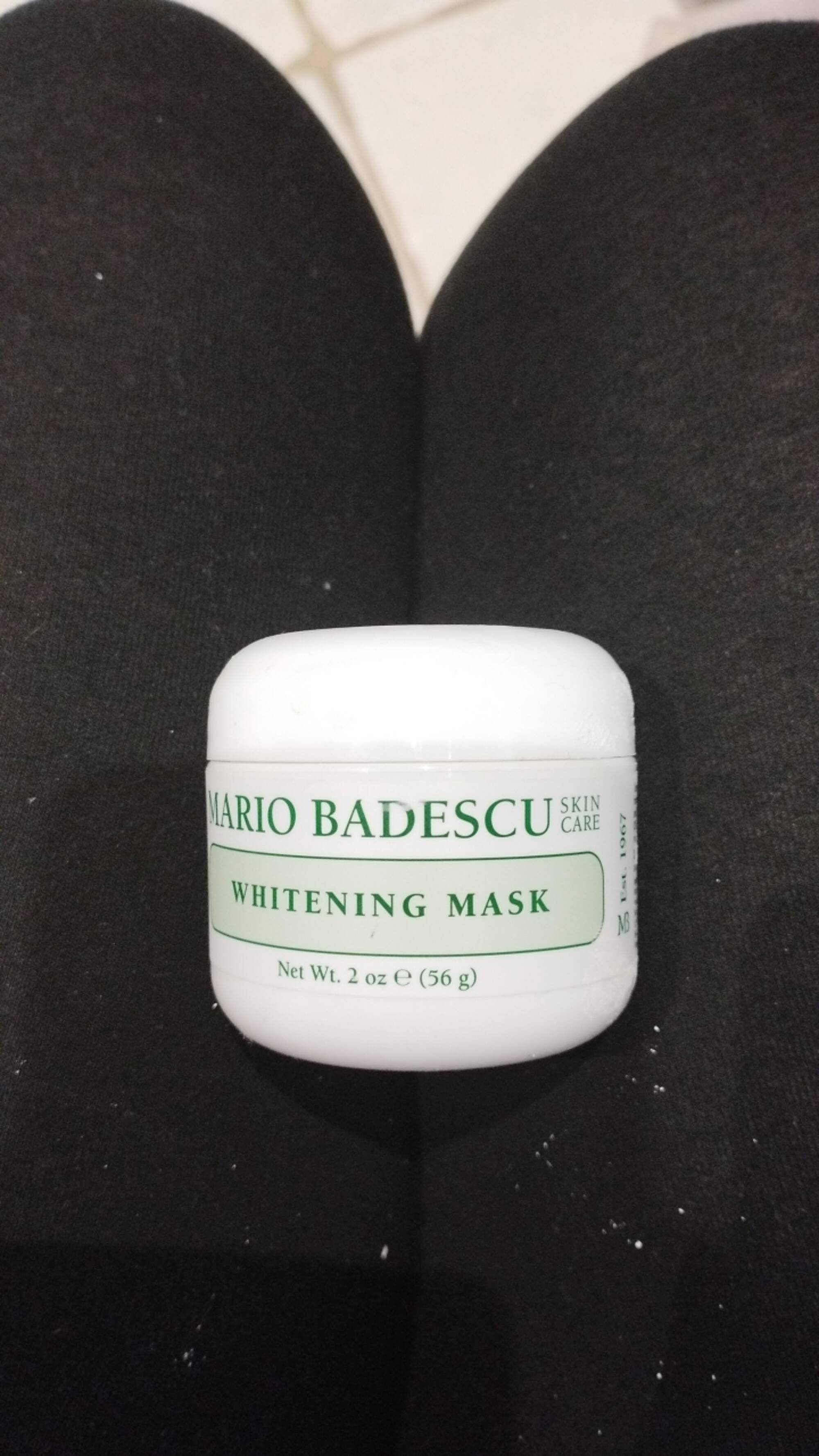 MARIO BADESCU - Whitening mask