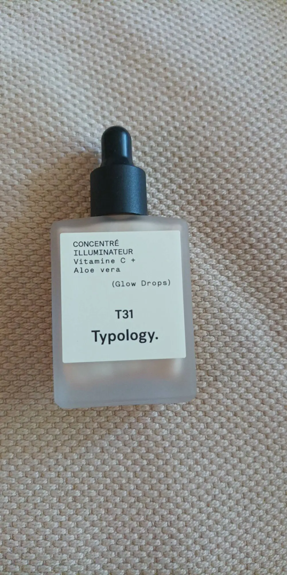 TIPOLOGY. - T31 - Concentré illuminateur vitamine C + aloe vera