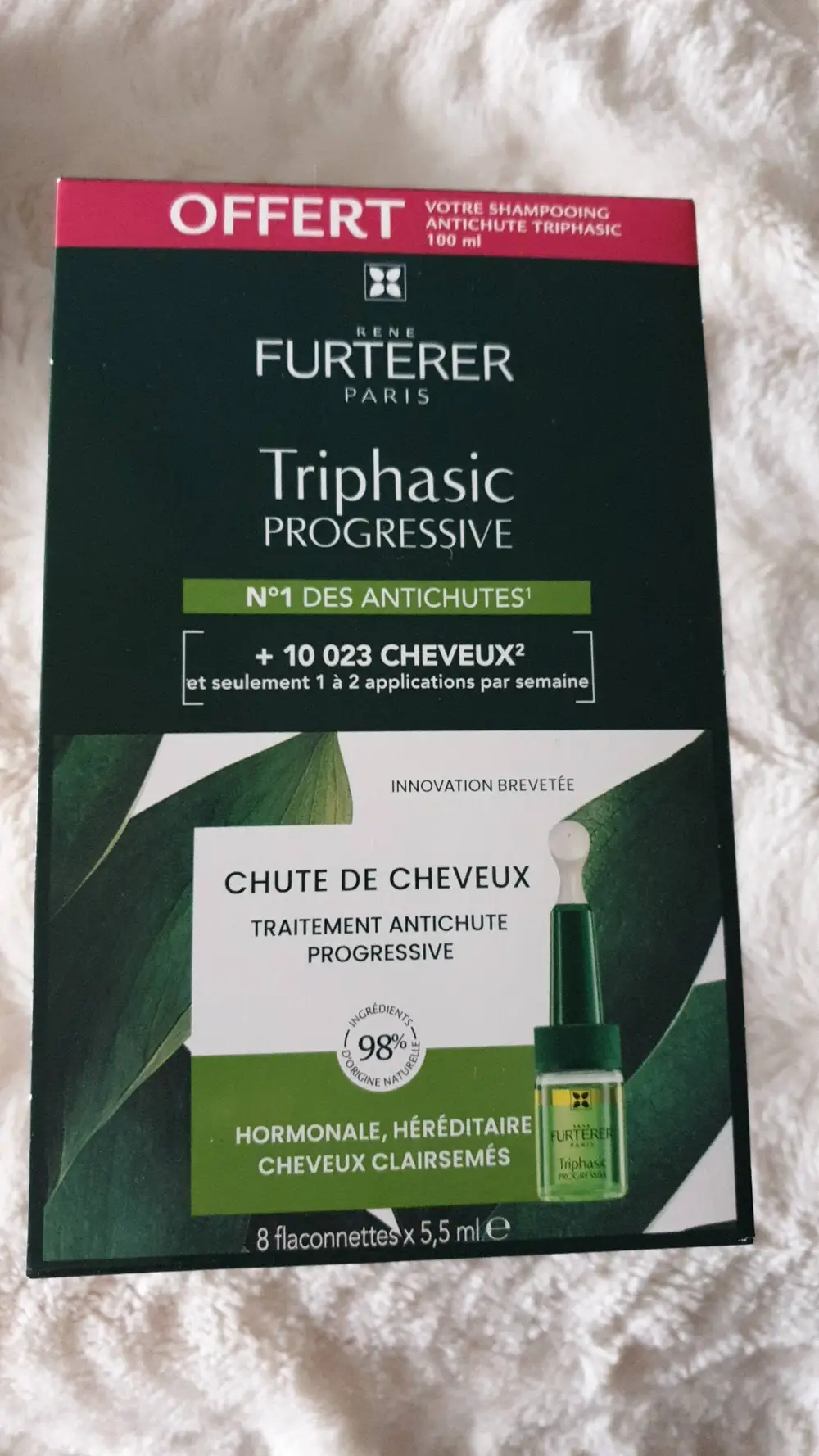 RENÉ FURTERER PARIS - Triphasic - Traitement antichute progressive