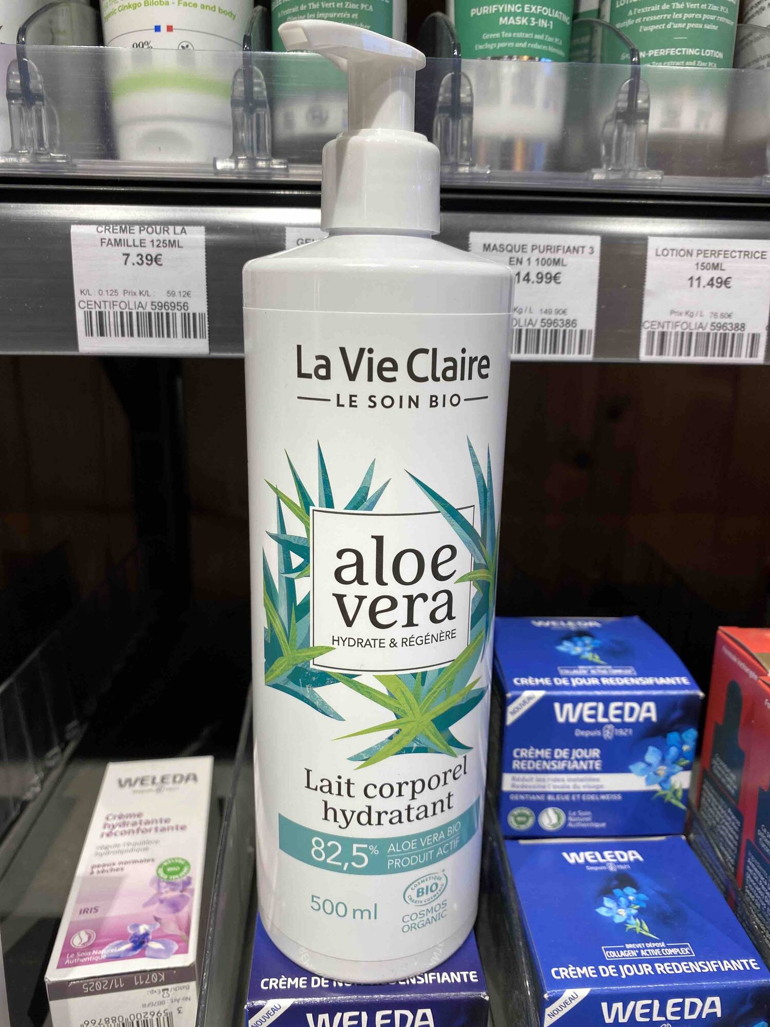 LA VIE CLAIRE - Aloe vera - Lait corporel hydratant