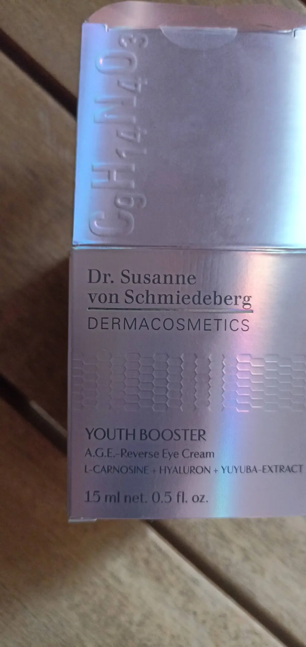 DR. SUSANNE VON SCHMIEDEBERG - Youth booster - Reverse eye cream