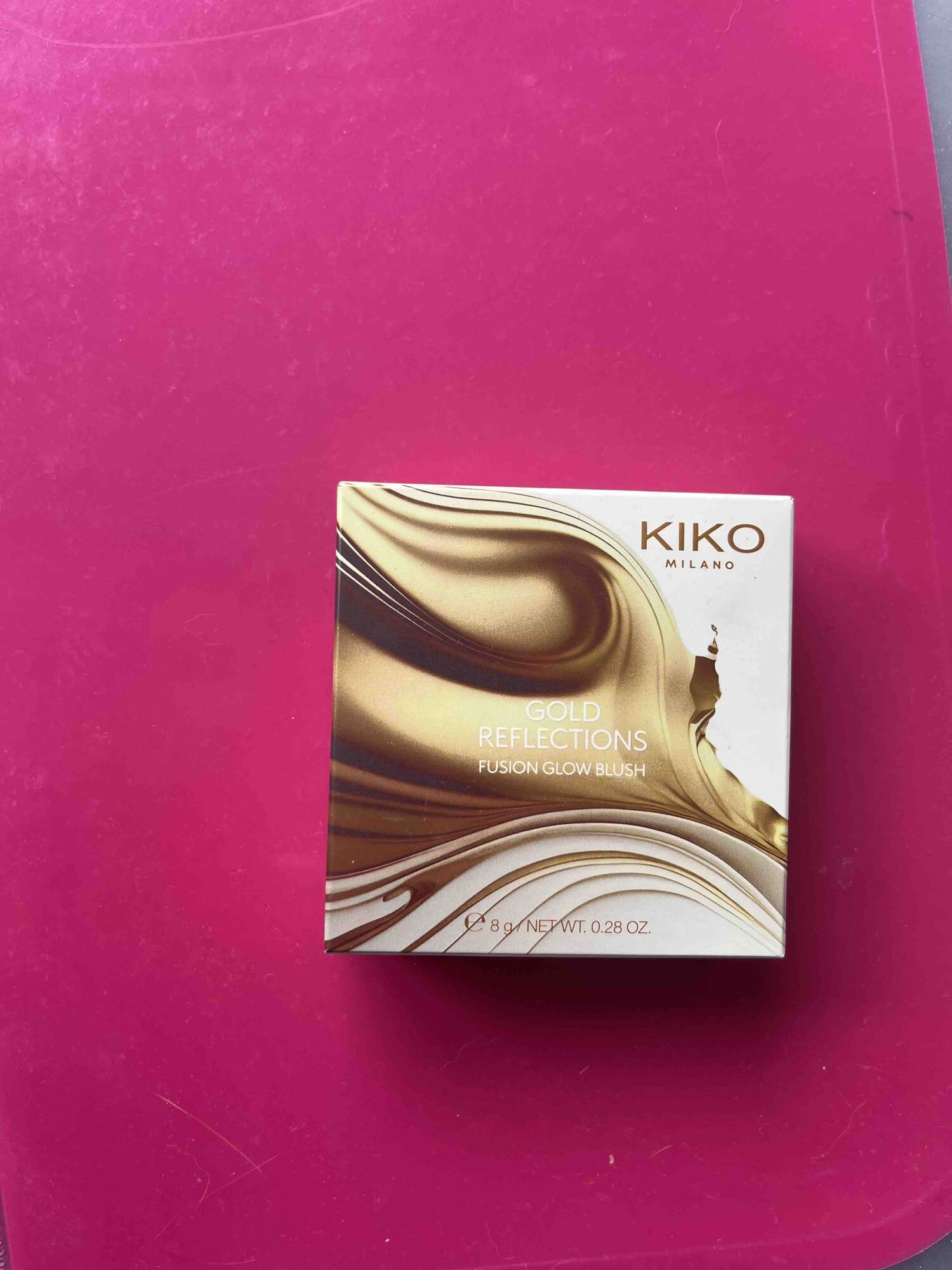 KIKO - Gold reflections - Fusion glow blush