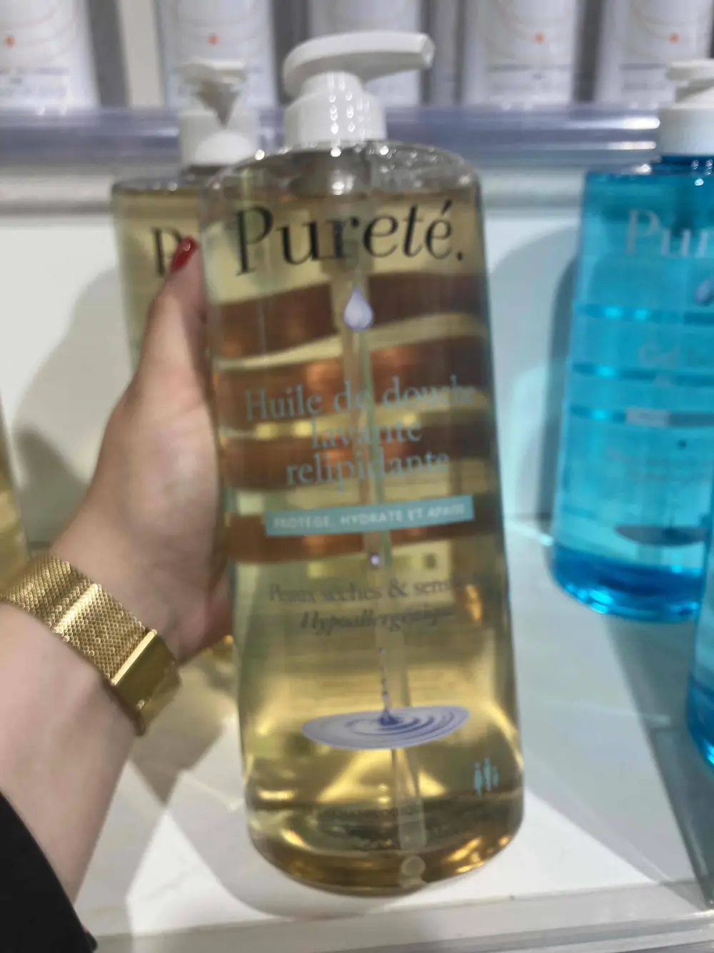 PURETÉ - Huile de douche lavante relipidante
