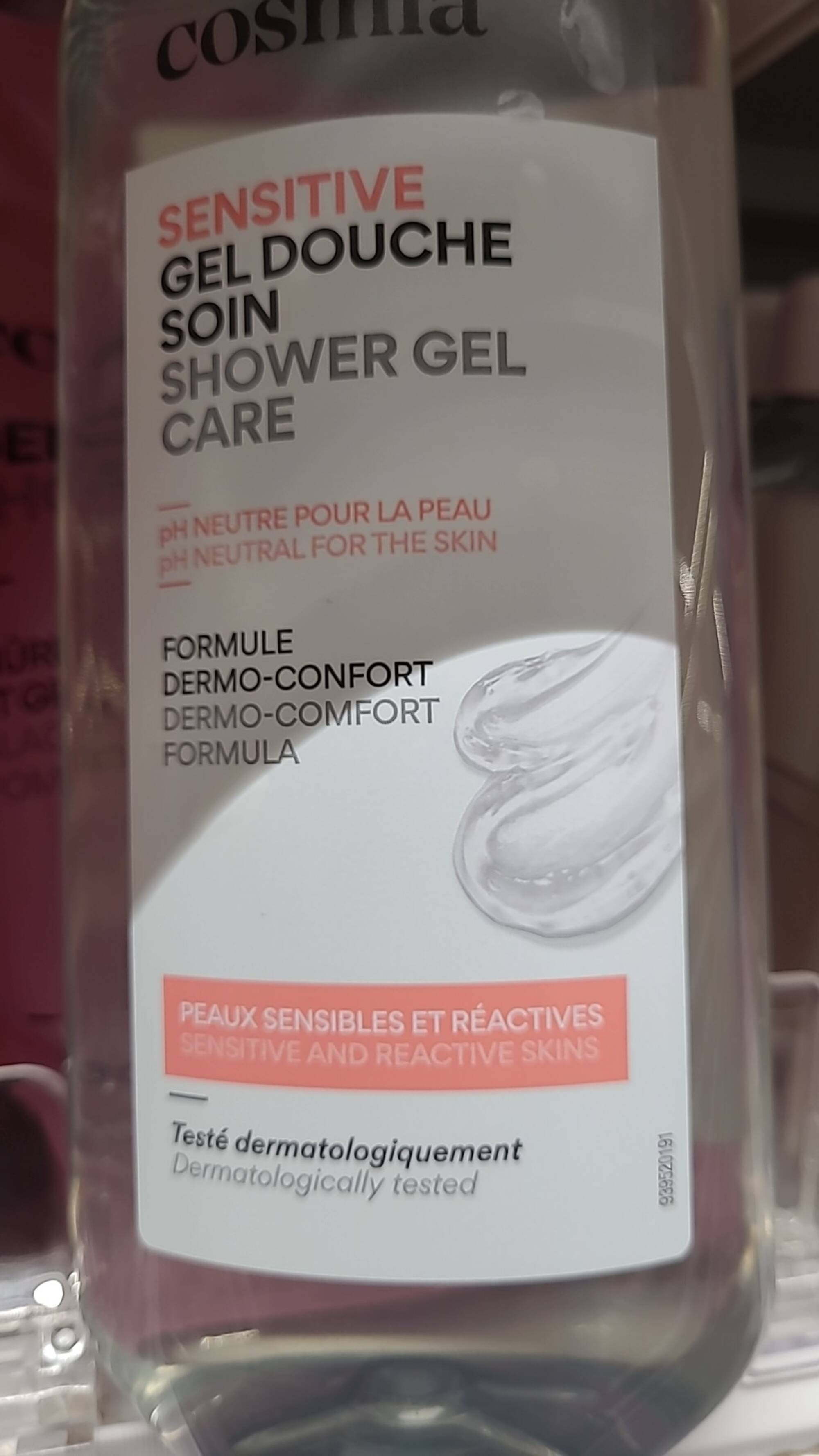 COSMIA - Sensitive - Gel douche soin