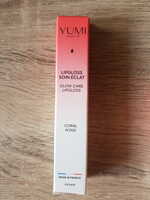 YUMI - Lipgloss soin éclat coral n°002