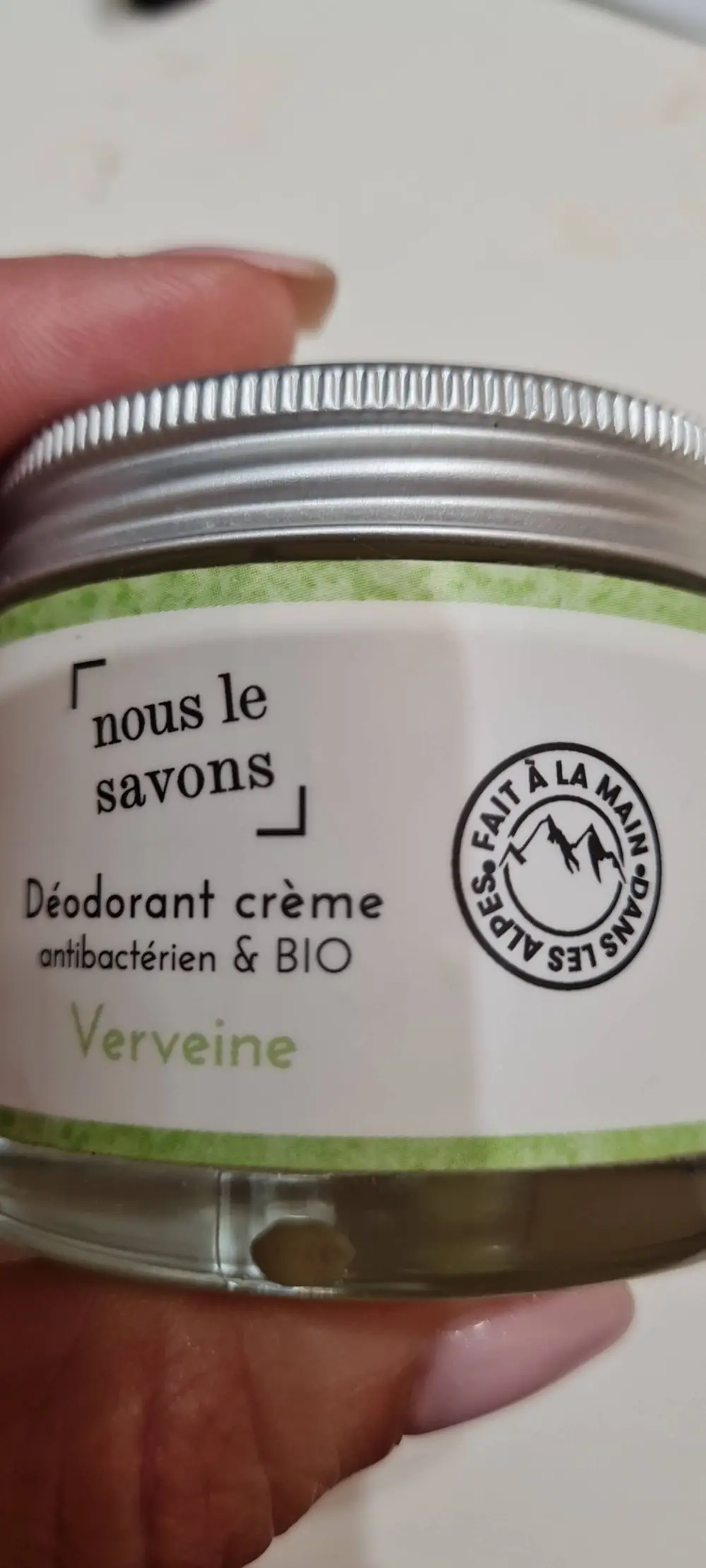 NOUS LE SAVONS - Déodorant crème verveine