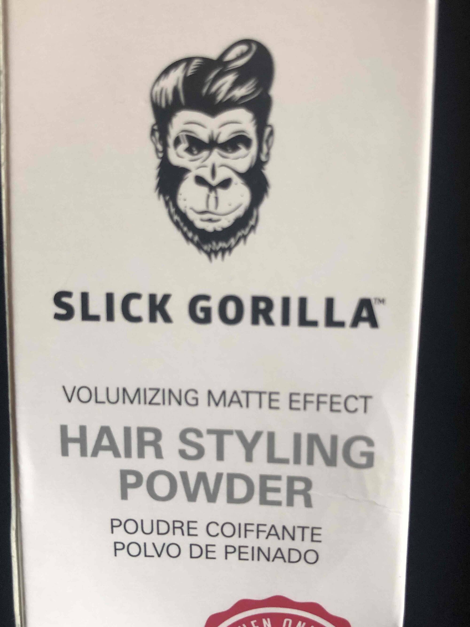 SLICK GORILLA - Hair styling powder - Poudre coiffante