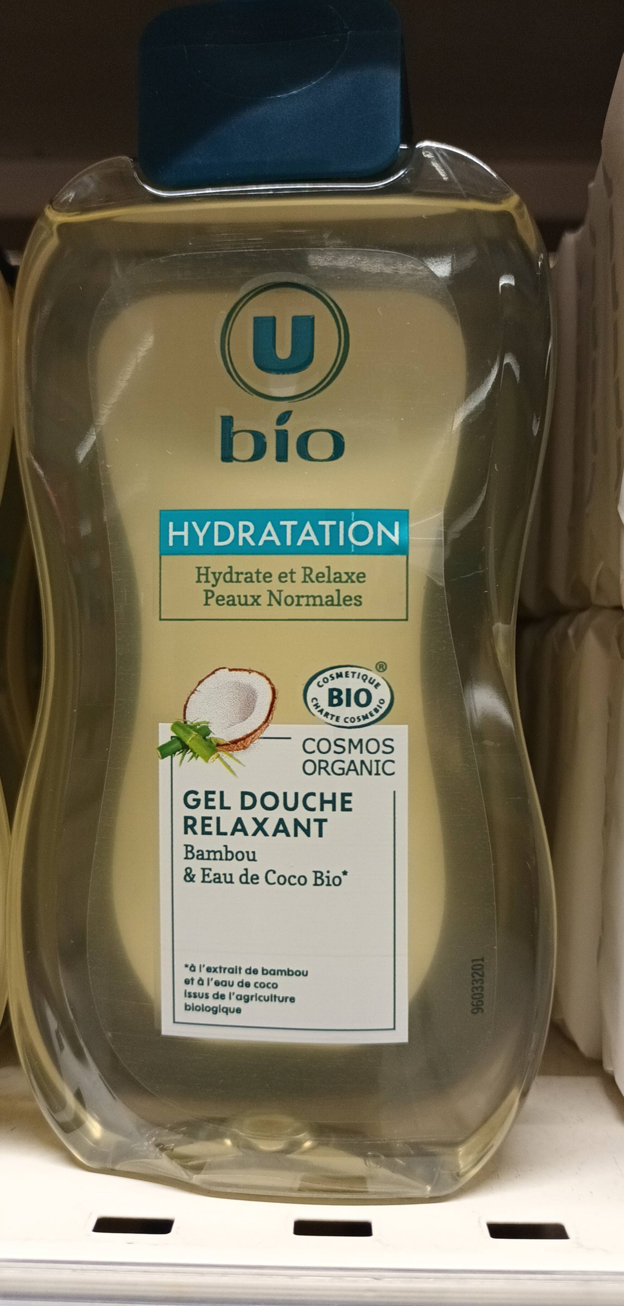 U BIO - Hydratation - Gel douche relaxant 