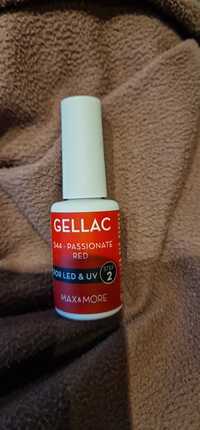 MAX & MORE - Gellac 544 - Passionate red for led & UV