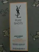 YVES SAINT LAURENT - Pure shots - Night reboot serum 