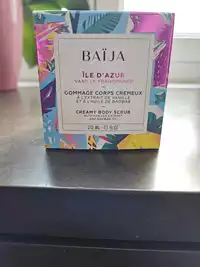 BAIJA - Ile d'Azur vanille frangipanier - Gommage corps cremeux
