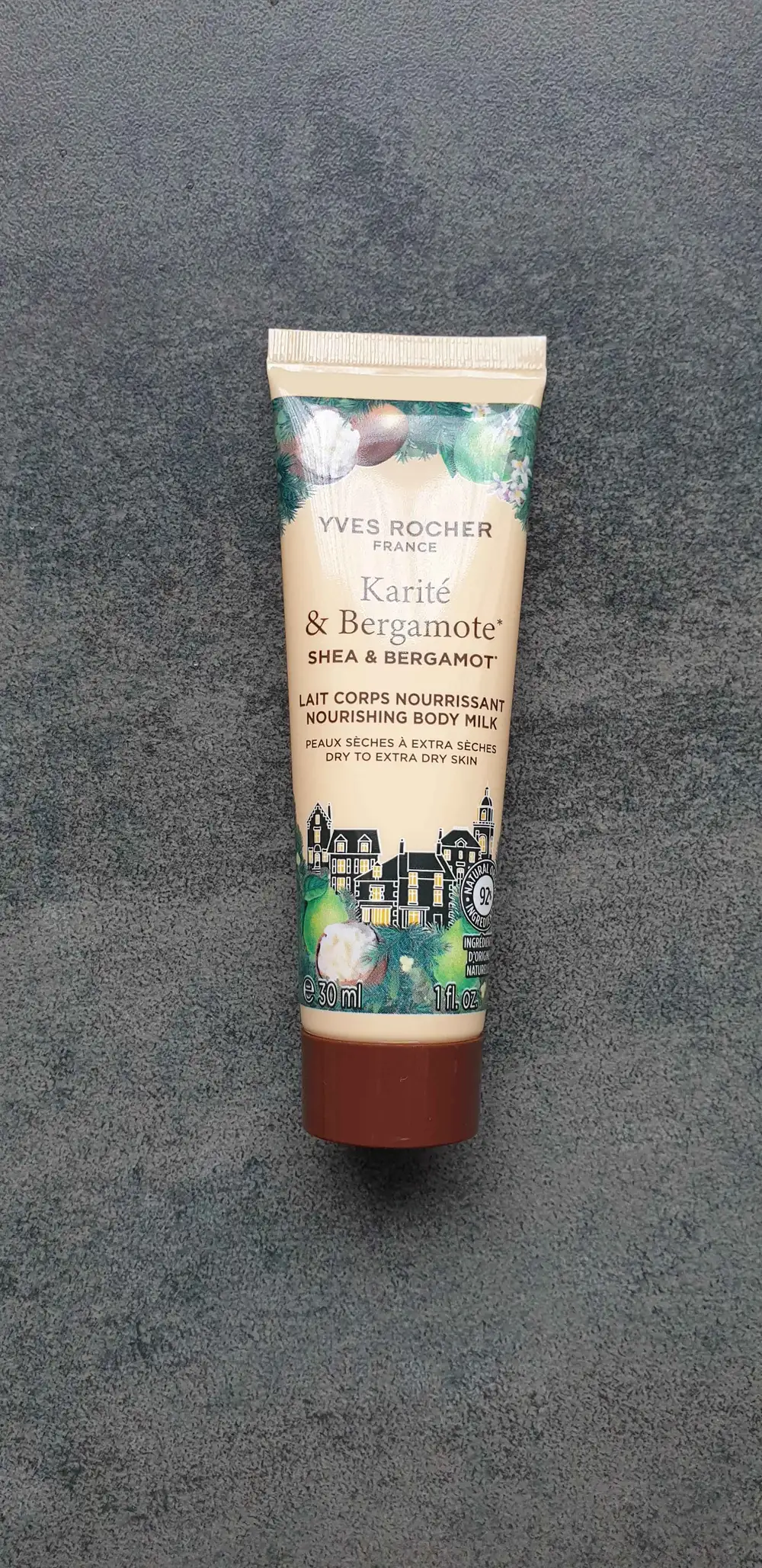 YVES ROCHER - Karité & bergamote - Lait corps nourrissant 