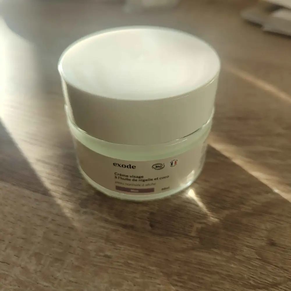 EXODE - Crème visage à l'huile de nigelle et coco