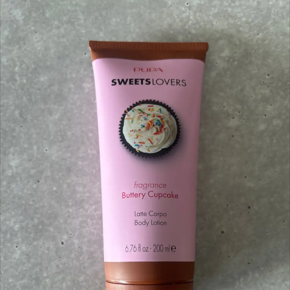 PUPA - Sweets lovers - Body lotion fragrance buttery cupcake